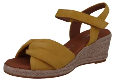 Produktbild von Gabor Damen Sandalen G-Weite 82.712 Gelb