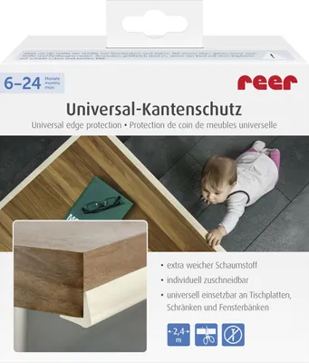 Produktbild von reer Universal-Kantenschutz, Cremefarben, Weiß, Schaum