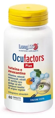 Immagine prodotto di Longlife Ocufactors Plus 60 Tavolette Rivestite
