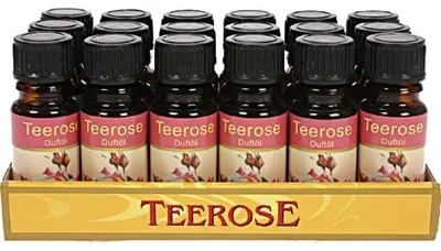 Produktbild von ELINA Duftöl Teerose 10ml in Glasflasche