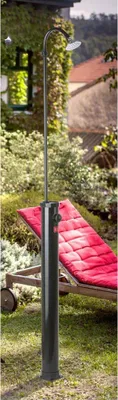Image de GRE - Douche Solaire 9L PVC Noir – Extérieure Piscine Jardin