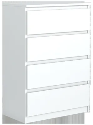 Produktbild von Praktische Kommode mit 4 Schubladen für Schlafzimmer Wohnzimmer oder Flur