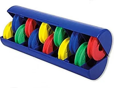 Produktbild von Lineaeffe Vorfachaufwickler Dose mit 12 Ringen