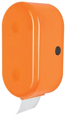 Image de Support pour rouleaux de papier toilette Spirella, modèle "Cube", à fixer par collage ou vissage