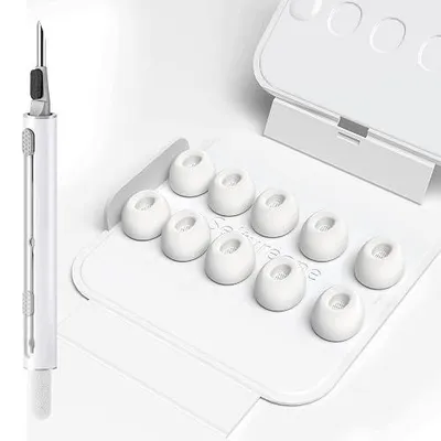 Zdjęcie produktu dla Nakładki do słuchawek airpods pro 3 2025 silikon 5 par rozmiary
