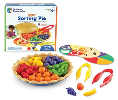 Obrázok produktu pre Vzdelávacia hračka "Super Sortierkuchen", od 3 rokov, na učenie farieb a počítania, podporuje skorý vývoj