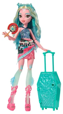 Produktbild von Monster High Skulltimate Secrets Gore-geous Oasis Spielset, Lagoona Blue Puppe und Zubehörteile, Modepuppe, Weiblich, 4 Jahr(e), Junge/Mädchen, 320 mm, 700 g