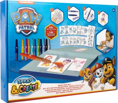 Produktbild von Paw Patrol - Sprühstifte-Box (12er)