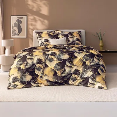 Produktbild von Estella Mako Interlock Jersey Bettwäsche Parzifal grau 155x220 cm + 80x80 cm