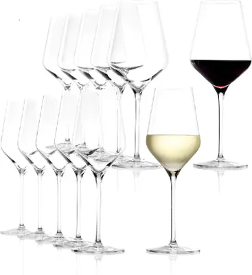 Produktbild von Stölzle Lausitz Quatrophil Weißweinkelch/Rotweinkelch Set 12 tlg.