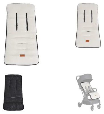 Produktbild von Cangaroo Kinderwagen Sitzauflage Luxe Universalsitzunterlage hoher Sitzkomfort