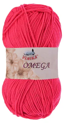 Produktbild von 100g Strickgarn Omega Häkelgarn Acrylwolle Klassikgarn Wolle unifarben, Farbwahl