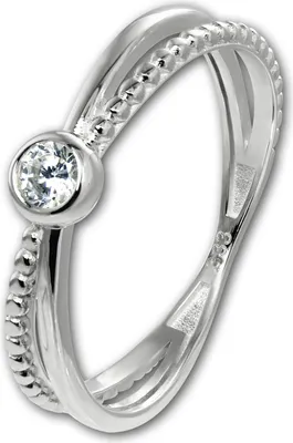 Produktbild von GoldDream Ring Gr. 56 17,8 GoldDream Ringe weißgoldweiß Echt-Schmuck GDR548J56
