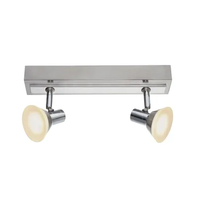 Produktbild von GLOBO Deckenleuchte LED Wohnzimmer Deckenlampe Deckenstrahler 2 Flammig 56547-2