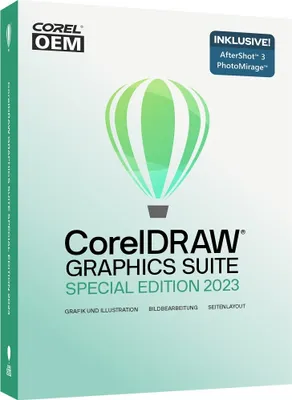 Produktbild von CorelDRAW Graphics Suite Special Edition 2023 OEM / Box