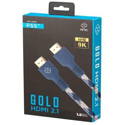 Image de FRTEC - Câble HDMI 2.1 pour Playstation 5, 1,5 mètre (PlayStation 5)
