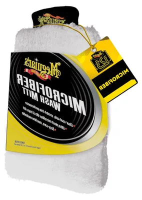 Produktbild von Mikrofaser Waschhandschuh - Saugfähige, wiederverwendbare und maschinenwaschbare Mikrofaser