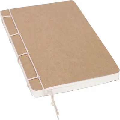 Produktbild von Notizbuch A5/B5, leeres Notizbuch, 110 Blätter, Kraftpapier, für Studenten