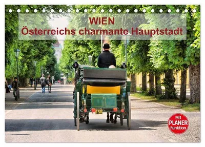 Produktbild von Wien - Österreichs charmante Hauptstadt (Tischkalender 2026 DIN A5 quer), CALVENDO Monatskalender