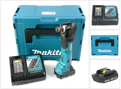 Immagine prodotto di Makita DTM 51 RY1J 18V Utensile multifunzione a batteria in valigetta Makpac + 1x Batteria BL 1815 1,5 Ah + Caricatore rapido DC 18 RC