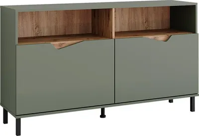 Produktbild von Kommode Vicco Marelle Grün/Artisan 140 x 81.3 cm mit 2 Türen, Model 57856