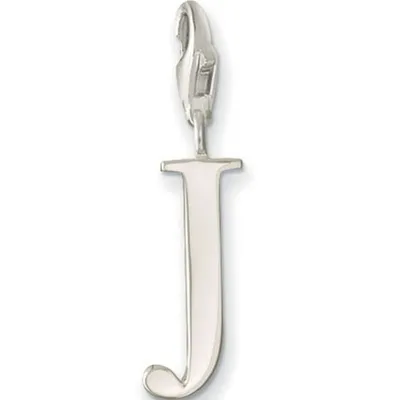 Produktbild von Thomas Sabo Anhänger Charm-Club Buchstabe J 925 Sterling Silber Blank 0184-001-12