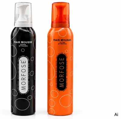 Produktbild von Morfose Hair Mousse Ultra Strong Schaumfestiger für extra starke Fixation 350 ml