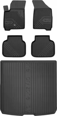 Immagine prodotto di SET 77 Tappetini e tappetini Fiat Freemont 2011-2015 7 posti