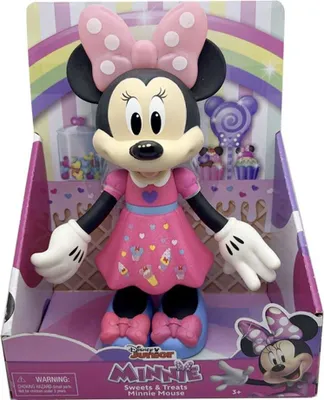 Produktbild von Disney Junior Minnie Maus, "Süßigkeiten und Leckereien" Minnie, 25 cm Puppe