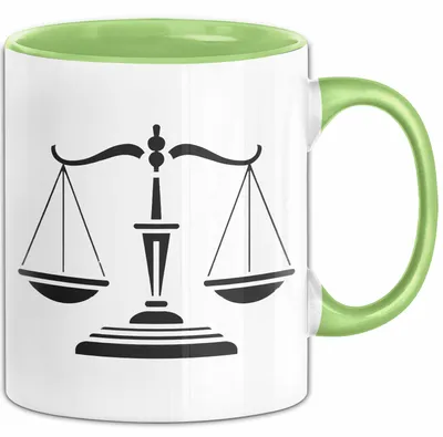 Produktbild von Anwalt Tasse Geschenkidee Jurist Lustiger Spruch Geschenkidee Lustig (Grün)