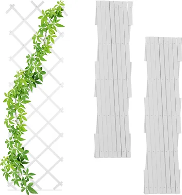 Produktbild von Relaxdays - Rankgitter, 3er Set, ausziehbar