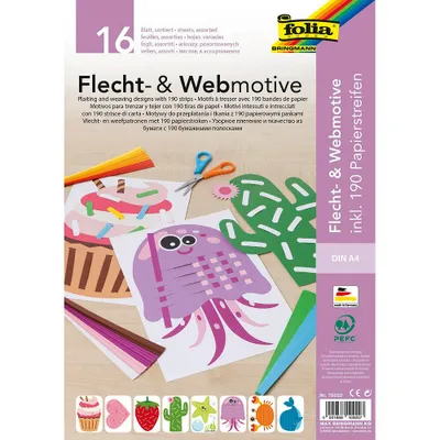 Image de folia 70252 Bastelset Flecht- und Webemotive