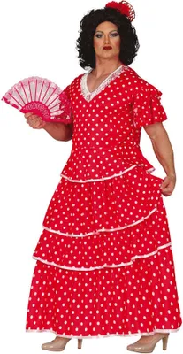 Produktbild von Travestie Flamenco Tänzerin Herrenkostüm