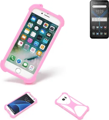 Produktbild von K-S-Trade Handy Hülle kompatibel mit Blackview BL5000 Schutz Hülle Bumper Silikon Schutz Hülle Cover Case Silikoncase Silikonbumper TPU Softcase