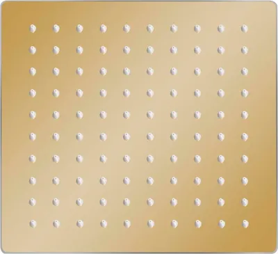 Obrázek produktu pro vidaXL Dešťová sprcha z nerezové oceli 20x20 cm čtvercová zlatá