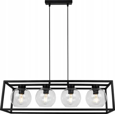 Produktbild von Hängelampe Käfig elegante Glaskugel