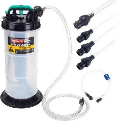 Produktbild von 5.3L Manuelle Ölabsaugpumpe, Flüssigkeitsabsaugpumpe, Handpumpe mit 6 Schläuchen, Getriebeölpumpe, Motorölpumpe