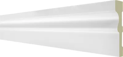 Produktbild von 2 Meter Flachleiste 120x30mm - Stuckprofil aus Polyurethanglatt, weiß, stoßfest - AD329 Hexim Perfect Serie 1 - Flachprofil Dekorleiste Wandleiste Zierprofile