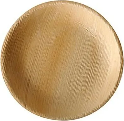 Produktbild von Papstar Palmblatt Teller "pure" rund Ø 18,5 cm, 20 x 6 Stück