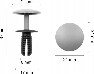 Produktbild von 1x UNIVERSAL POLSTER-AUSDEHNUNGSSTIFT 8 mm