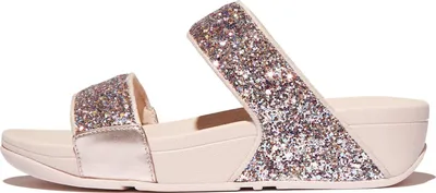 Produktbild von FitFlop Lulu Multi-Tonal Glitter Slides Nde Rose Mix Größe EU 42