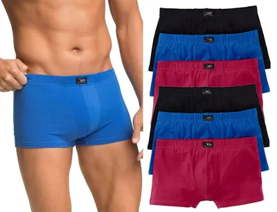 Produktbild von 6er-Pack Herren Boxershorts Ben Boxer Baumwolle Herrenslips Jersey Unterhosen, Gr. 9