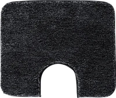 Produktbild von Grund Badteppich MELANGE - 100% Polyacryl ULTRASOFT, Farbe:Jeansblau, Größe:Deckel 47x50 cm