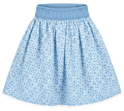 Produktbild von Trachtenrock Kinder 60677 hellblau 128