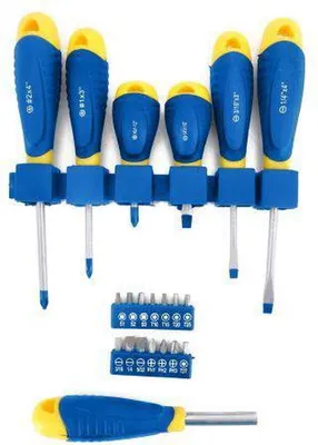 Produktbild von KINZO Schraubendreher- u. Bits-Set 21-teilig