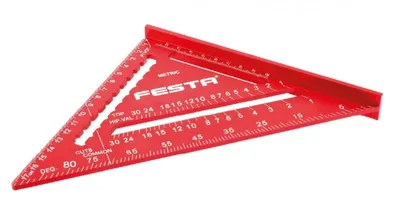 Obrázok produktu pre Stolársky uholník multifunkčný 180 mm