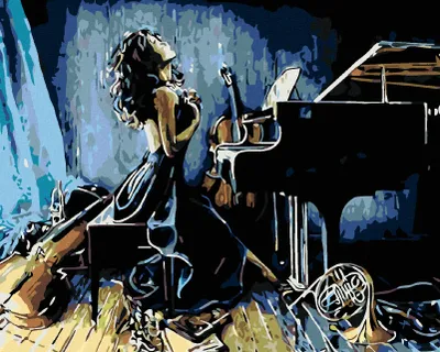 Immagine prodotto di Zuty - Dipingere con i numeri - ARTISTA, 40x50 cm, tela tesa su telaio