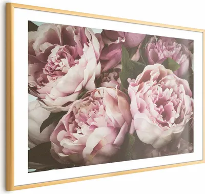 Produktbild von Posterpapier Poster - Pink Peonies 30x21 cm Blumen b-B-0351-ao-a