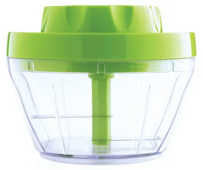 Productafbeelding van Mastrad Mini-hakmolen, uienhakker, hakmolen, blender, kunststof, roestvrij staal, groen, F25308
