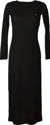 Zdjęcie produktu dla EMPORIO ARMANI Koszulka nocna damska z długim rękawem i okrągłym dekoltem, wiskoza, nr art. 164638 2F223, XS - IT I / CN 155/80Y  / BR  XP / MX ECH, poliester 40%, wiskoza 55%, Elasthan 5%